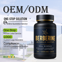 Capsules de Berbérine Inuline Thé Vert 90 Pièces par Bouteille OEM ODM Marque Privée Fournisseur Exportateur Personnalisé Extrait Qualité Alimentaire Complément Alimentaire
