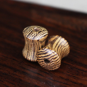ลูกปัดไม้ไผ่รูปปีกไก่ ขนาด 8x10 มม. สำหรับทำสร้อยข้อมือ อุปกรณ์ DIY - Product Image 2