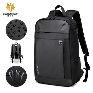 Zaino <span class=keywords><strong>per</strong></span> Laptop da uomo in tela multifunzione personalizzato di alta qualità con porta di ricarica USB - Product Image 1