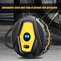 Compresseur d'air Portable pour voiture, 150 PSI, pour automobile, motos, vélos, gonfleur de pneus numérique, DC 12 Volt, pompe de compresseur d'air Portable pour voiture