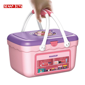 2 en 1 <span class=keywords><strong>dressing</strong></span> cosmétique simulation jouets enfants ensembles de maquillage pour les <span class=keywords><strong>filles</strong></span> - Product Image 4
