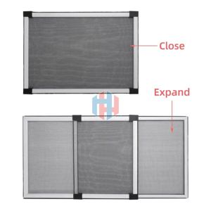 Mosquitera Deslizante para Ventana, Venta Caliente de Fábrica China, Marco Extensible para Ventana con Mosquitera Deslizante DIY - Product Image 1