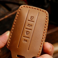 Housse de clé de luxe en cuir véritable personnalisée pour SUV à énergie nouvelle Tank 300/400/500 – Accessoire porte-clés de protection haut de gamme