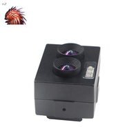 Caméra binoculaire HD 1080 à double objectif, reconstruction 3D synchrone, détection de profondeur, télémétrie VR, champ de vision de 96 degrés, module de caméra USB UVC