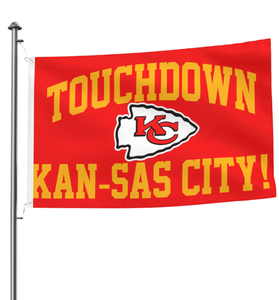 Custom Wholesale <strong>Kansas</strong> City Chiefs Football Baseball Flags Suitable for Other <strong>Kansas</strong> City Teams New High-Quality Design Flags - Product Image 3