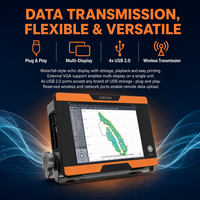 Sondeur multibeam CHCNAV D390 haute précision, portable et léger pour les relevés hydrographiques et bathymétriques