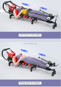 Alat Traksi Ekstensi Lumbar Portabel untuk Peregangan Leher dan Tubuh, Ekstensi Tempat Tidur untuk Pinggang dan Kaki, Dapat Diperpanjang untuk Tulang Belakang Serviks - Product Image 3
