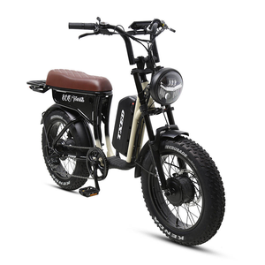 มอเตอร์ไซค์ไฟฟ้าล้อใหญ่500W แบตเตอรี่ลิเธียม48V 20Ah 7สปีด20นิ้วมอเตอร์ไซค์ไฟฟ้าล้อใหญ่จักรยานไฟฟ้า - Product Image 2