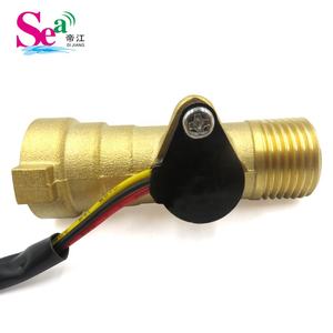 عداد توربيني عالي الدقة 1-30 لتر مع مستشعر تدفق المياه بالنبض المغناطيسي هول من النحاس 3.5-24 فولت بسن G1/<span class=keywords><strong>2</strong></span> لسخان المياه - Product Image 3