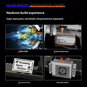 <span class=keywords><strong>Jouet</strong></span> de construction de <span class=keywords><strong>navette</strong></span> <span class=keywords><strong>spatiale</strong></span> Kaiyu Aerospace Explorer, modèle de fusée <span class=keywords><strong>spatiale</strong></span>, blocs de construction éducatifs pour enfants de 14 ans et plus, échelle 1:12 - Product Image 3