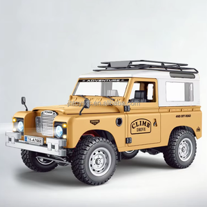 SG1009 <span class=keywords><strong>1</strong></span>/<span class=keywords><strong>10</strong></span> RC Rock Crawler, camionnette tout-terrain 4x4 en métal, design classique, voiture télécommandée 2,4 GHz - Product Image 1