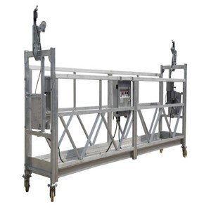 Plateforme suspendue ZLP630 (entretien des centrales électriques, travaux de construction en hauteur, treuil de gondole) <span class=keywords><strong>Prix</strong></span>/Gondole - Product Image 1