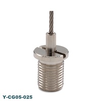 Pince de câble pour panneau d'affichage, Kit de suspension pour guirlande lumineuse robuste