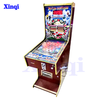 Vente Chaude Kit de Flipper 6 Billes Haute Qualité à Monnayeur Nouvelle Amélioration Mini Meuble Métallique Jeu de Grue Amusement Jeu PCB