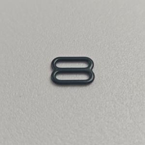 Herrajes para correas de ajuste de lencería, anillos de sujetador de colores, clips deslizantes, ganchos de cierre, ganchos deslizantes recubiertos de nailon, anillos de hebilla para sujetador, duraderos - Product Image 5