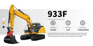 รถขุดตีนตะขาบคุณภาพสูง ราคาประหยัด ยี่ห้อชั้นนำ ขนาด 33 ตัน รุ่น 933F ผลิตในจีน รถขุดใหม่ - Product Image 2