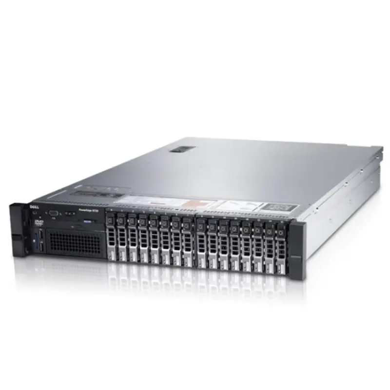 เซิร์ฟเวอร์ Dell R720 Intel Xeon E5-2600 เซิร์ฟเวอร์แร็ค 64GB 2u PowerEdge