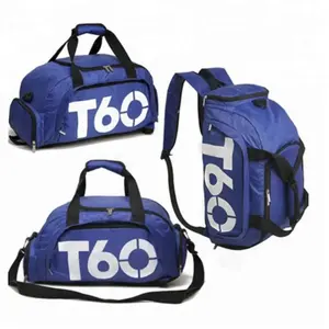 热卖定制标志便携式运动包户外运动旅行背包大容量男女防水行李袋