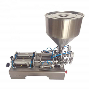 High Quality Pneumatic Filling Machine for Honey Jam Pure Plastic Cans and Bottles with Pressure Hopper Filling Machine - Product Image 4