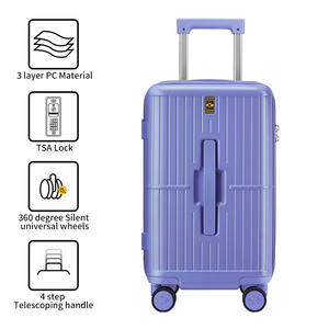 2024 valise de voyage d'affaires de luxe légère et durable de haute qualité avec <span class=keywords><strong>roulette</strong></span> TSA Lock Spinner - Product Image 2