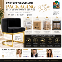 Fauteuil d'appoint moderne en velours avec pieds dorés, dossier en forme de baril, rembourré, pour lecture et salon