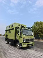 Camping-car HOWO, véhicule de loisirs confortable, caravane à vendre pour les voyages sur route