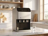 Système de filtre à eau par osmose inverse refroidisseur purificateur distributeur De Agua compresseur refroidissement distributeur d'eau chaude froide chaude