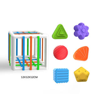 Jouets de tri de formes sensoriels Montessori pour bébés, best-sellers de Huanger - Product Image 4