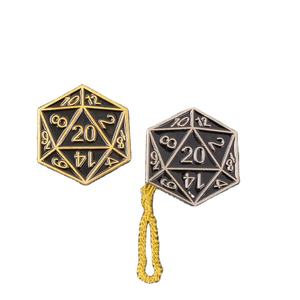 Großhandel Dungeons & Dragons Würfel Brosche Drachen würfel Emaille Anstecknadel - Product Image 1