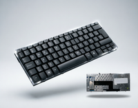 Teclado de Repuesto para Portátil HP Mini 110-1000 110c-1000 110c-1100 CQ10-100 CQ10-110, Distribución de Teclas UK US SP LA IT FR RU BR