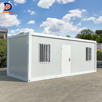 Petite maison sur roues bon marché Preuve des ouragans Petite maison préfabriquée en conteneur de 20 pieds