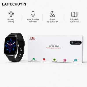 Reloj Inteligente HK12 Ultra 4 con Pantalla Cuadrada IPS de 2.02 Pulgadas, Resistente al Agua IP68, Llamadas por BT, Monitor de Sueño, Monitor de Frecuencia Cardíaca, Deportes y Fitness - Product Image 4