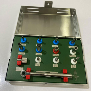 Kit de Procedimientos para Implantes Orales con Instrumentos Quirúrgicos Dentales para Colocación Clínica de Implantes, Bandeja Quirúrgica para Odontología de Implantes - Product Image 6