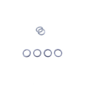 Anneau en O en acier inoxydable Ztc073 04 pour accessoires de pêche à la ligne 1 2 5 7 6mm 1 5 6 5 9 5mm 1 8 7 8 12 4mm Hameçon en plaque de fer massif - Product Image 5