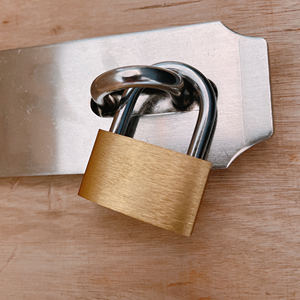 Candado de Latón Macizo, Candado Pequeño, Candados Económicos con Grillete para Taquilla, Almacenamiento en Exteriores e Interiores - Product Image 6