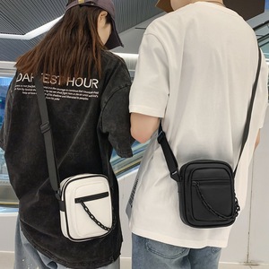 Sacs banane personnalisés en PU, sacs à bandoulière sport décontractés, nouveau design, sacoche à ceinture à carreaux, sac à dos pour homme, sacs de poitrine unisexes - Product Image 3