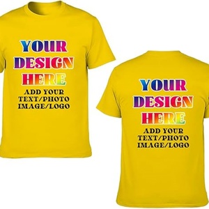 Camisa Formal Extra Grande de Punto Personalizada para Hombre, Cuello Redondo, Manga Corta, Personalizada con tu Imagen - Product Image 3