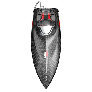 Motoscafo <span class=keywords><strong>RC</strong></span> Brushless Raffreddato ad Acqua, Grande <span class=keywords><strong>Barca</strong></span> da Corsa <span class=keywords><strong>RC</strong></span> con Texture in Fibra di Carbonio, Luci LED, Alta Velocità e Allarme Batteria Scarica - Product Image 5