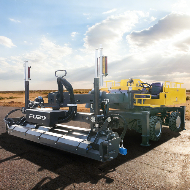 New Road Leveling Machine Ride-on Concrete Laser Screed Machine