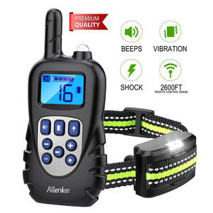 <span class=keywords><strong>Collar</strong></span> de Adiestramiento para Perros con Control Remoto, Resistente al Agua, Recargable, con Vibración, Choque Eléctrico y Sonido - Product Image 3