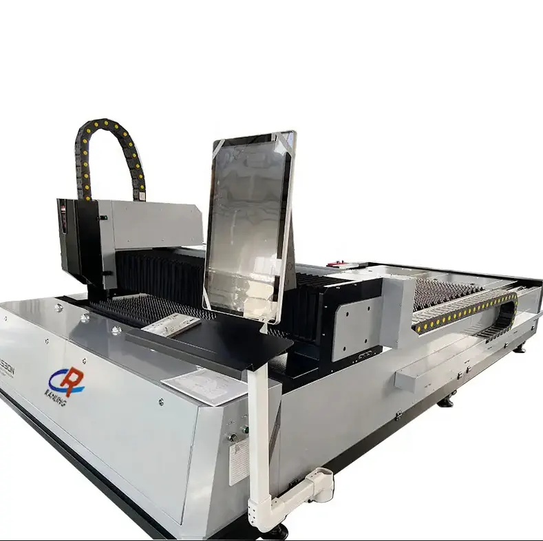 1500W Fiber Sheet Laser Cutting Machine For Metal Iron Sheets Aluminium Brass Copper