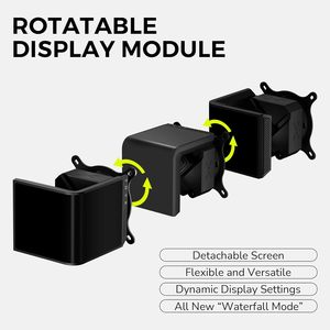Cooler TRYX Panorama SE 360 ARGB 360mm AIO Cooler Rotatable 6.5' AMOLED Curved Screen 3D Anamorphic Effect Customi - Product Image 4