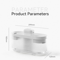 Fontaine à eau automatique sans fil 3L pour animaux de compagnie, contrôle par application, pour plusieurs animaux, chats, chiens