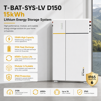Système de stockage d'énergie solaire domestique Solax Triple Power T-BAT-SYS-LV D150 15kWh LiFePO4 avec décharge de crête de 310A