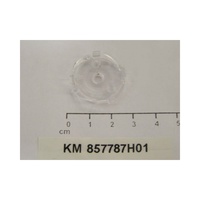 Bouton en plastique au design moderne KM857787H01 compatible avec les pièces d'ascenseur KONE avec garantie d'un an pour les hôtels et les supermarchés