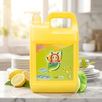 Vente directe usine – Liquide vaisselle en gros, savon vaisselle écologique, nettoyant de cuisine jetable pour la restauration