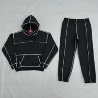 Logo personnalisé Ensemble de survêtements pour hommes Survêtements Survêtements Jogging Vêtements Survêtements Survêtements Survêtements à points contrastés