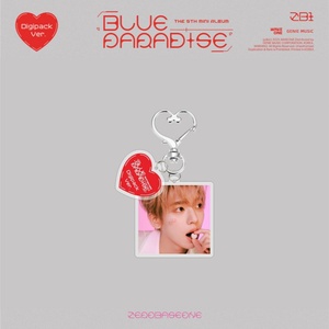 KPOP ZEROBASEONE 2025 nouveau porte-clés Album bleu <span class=keywords><strong>paradis</strong></span> sac breloque porte-clés nouveau porte-clés ZhangHao Ricky Yujin Hanbin ZB1 Fans cadeau - Product Image 2