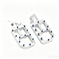 Repose-pieds larges en aluminium CNC 6061 pour Surron Ultra Bee X, pièces et accessoires de moto électrique tout-terrain