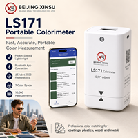 Testeur de Différence de Couleur à Haute Précision pour Source de Lumière LED LS171 Modes Couleur RGB/CMYK/Lab pour Peinture Textile Portable